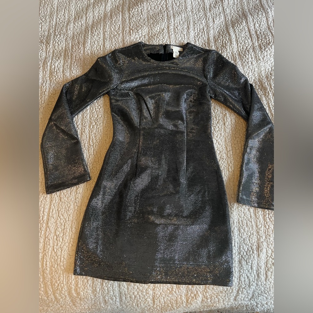 H and M sparkle dress